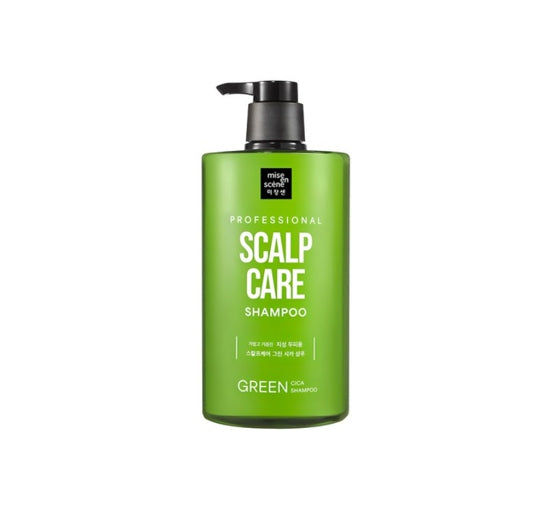 Mise-en-scene Professional Scalp Care Green Cica Shampoo 1000ml from Korea by Mise-en-scene