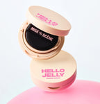 2 x Mise-en-scene Hello Jelly Pang Pang Hair Cover Cushion 8g #03 Light Brown from Korea