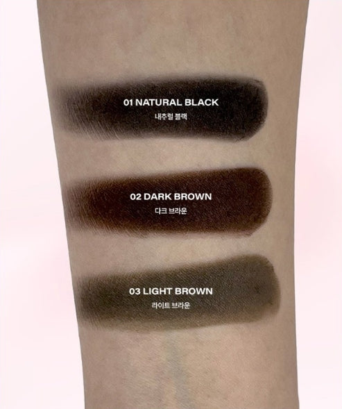 2 x Mise-en-scene Hello Jelly Pang Pang Hair Cover Cushion 8g #01 Natural Black from Korea