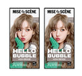 2 x Mise-en-scene New Hello Bubble Foam Hair Color (10AB Ash Beige) 100g from Korea