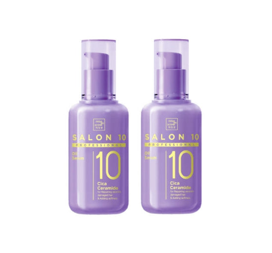 2 X Mise-en-scene Salon 10 Professional Cica Ceramide Oil Serum 60ml from Korea by Mise-en-scene