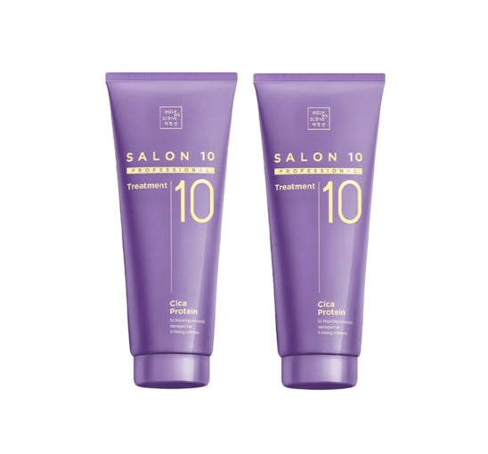2 X Mise-en-scene Salon 10 Professional Cica Protein Treatment 215ml from Korea by Mise-en-scene