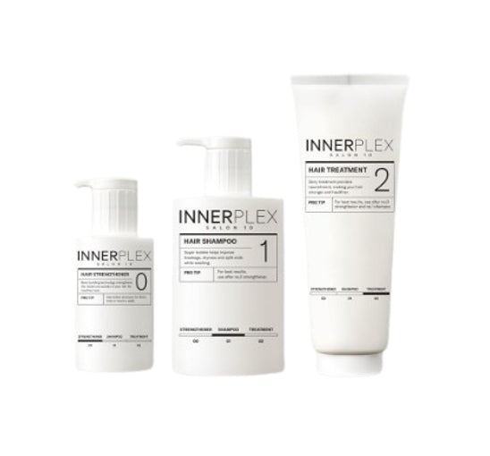Mise-en-scene Innerplex Hair Strengthener 145g f + Shampoo 375g + Treatment 240g from Korea by Mise-en-scene