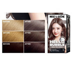 2 x Mise-en-scene New Hello Bubble Foam Hair Color (9G Milk Tea Grey) 100g from Korea