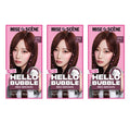 3 x Mise-en-scene New Hello Bubble  Foam Hair Color (3RB Red Brown) 100g from Korea