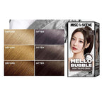 2 x Mise-en-scene New Hello Bubble Foam Hair Color (7A Ash Taupe Grey) 100g from Korea