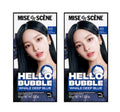 2 x Mise-en-scene New Hello Bubble Foam Hair Color (4B Whale Deep Blue) 100g from Korea