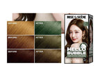 2 x Mise-en-scene New Hello Bubble Foam Hair Color (7K Ash Khaki Brown) 100g from Korea