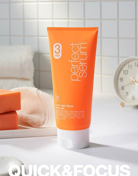 Mise-en-scene Perfect Super Rich Serum Shampoo 680ml + 3 min Hair Mask 300ml from Korea by Mise-en-scene