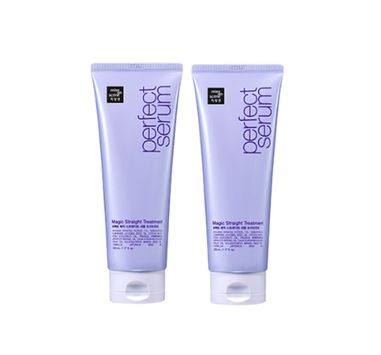 2 X Mise-en-scene Perfect Magic Straight Serum Treatment 230ml from Korea by Mise-en-scene