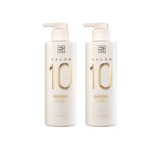 2 X Mise-en-scene Salon 10 Protein Shampoo for Damaged Hair 500ml from Korea by Mise-en-scene