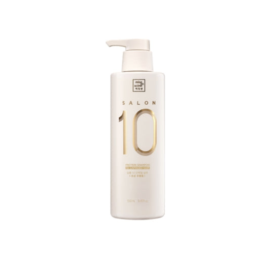 Mise-en-scene Salon 10 Protein Shampoo for Damaged Hair 500ml from Korea by Mise-en-scene
