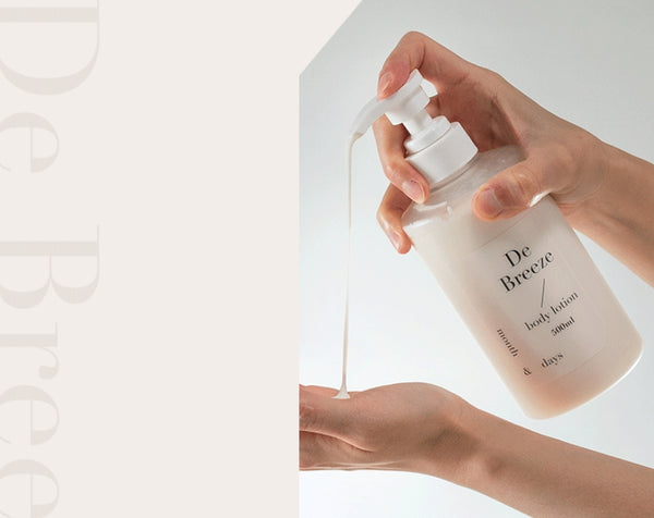 [2 Items] Month & Days Perfume Body Wash 300ml & Lotion 300ml (De Breeze) from Korea