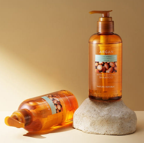 NATURE REPUBLIC Argan Essential Deep Care Shampoo 300ml from Korea by NATURE REPUBLIC