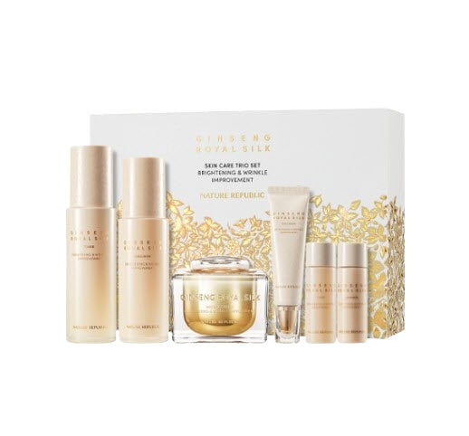 NATURE REPUBLIC Ginseng Royal Silk Skin Care Set (6 Items) from Korea by NATURE REPUBLIC