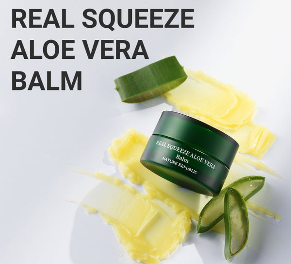NATURE REPUBLIC Real Squeeze Aloe Vera Balm 25g from Korea by NATURE REPUBLIC