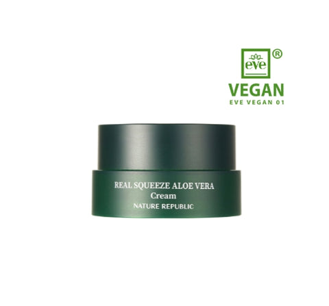 NATURE REPUBLIC Real Squeeze Aloe Vera Cream 55ml from Korea by NATURE REPUBLIC