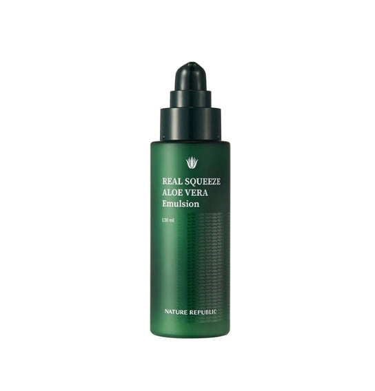 NATURE REPUBLIC Real Squeeze Aloe Vera Emulsion 130ml from Korea by NATURE REPUBLIC