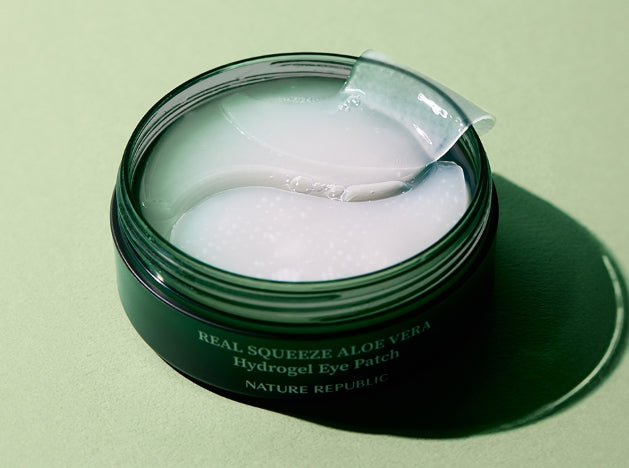 NATURE REPUBLIC Real Squeeze Aloe Vera Hydrogel Eye Patch from Korea by NATURE REPUBLIC