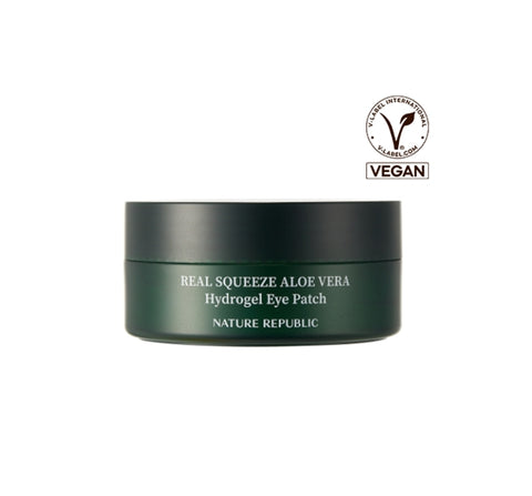 NATURE REPUBLIC Real Squeeze Aloe Vera Hydrogel Eye Patch from Korea by NATURE REPUBLIC