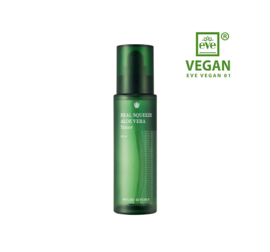 NATURE REPUBLIC Real Squeeze Aloe Vera Toner 150ml from Korea by NATURE REPUBLIC