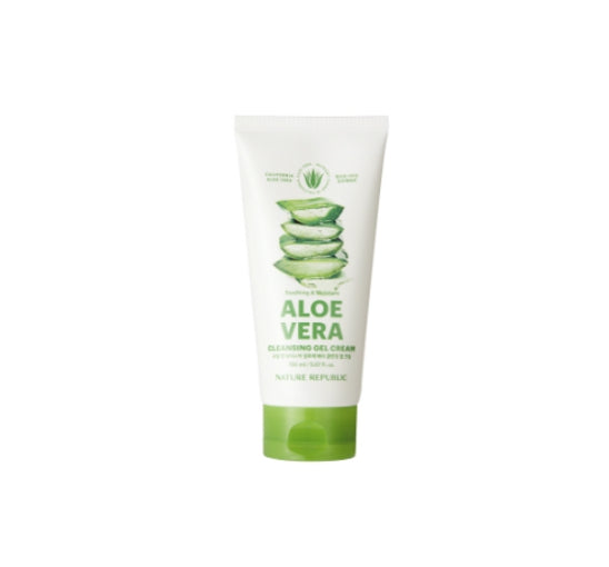 NATURE REPUBLIC Soothing & Moisture Aloe Vera Foam Cleanser 150ml from Korea by NATURE REPUBLIC