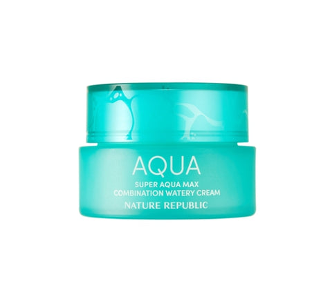 NATURE REPUBLIC Super Aqua Max Combination Watery Cream for Combination Skin 80ml from Korea by NATURE REPUBLIC