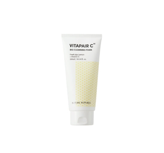 NATURE REPUBLIC Vitapair C Big Cleansing Foam 300ml from Korea by NATURE REPUBLIC