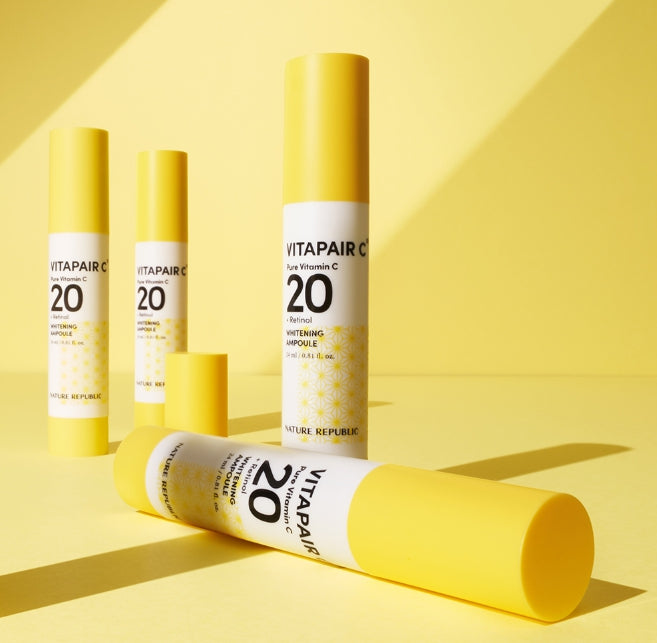 NATURE REPUBLIC Vitapair C Pure Vitamin C 20 Whitening Ampoule 24ml from Korea by NATURE REPUBLIC