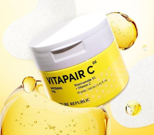 NATURE REPUBLIC Vitapair C Whitening Pads (60 sheets) from Korea by NATURE REPUBLIC