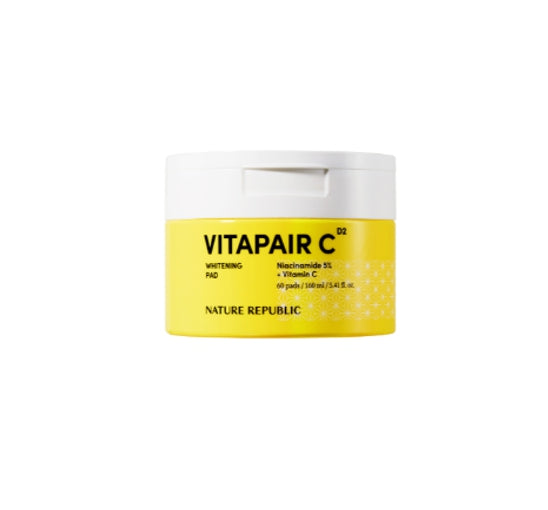 NATURE REPUBLIC Vitapair C Whitening Pads (60 sheets) from Korea by NATURE REPUBLIC