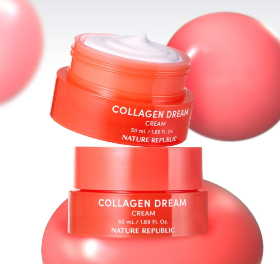 2 x NATURE REPUBLIC Collagen Dream Cream 50ml from Korea
