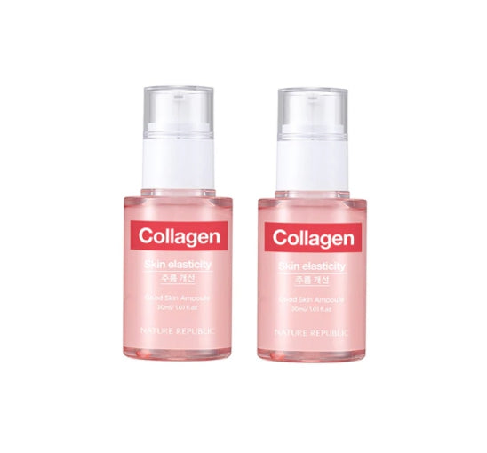 2 X NATURE REPUBLIC Good Skin Ampoule (Collagen) 30ml from Korea by NATURE REPUBLIC