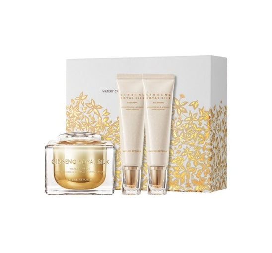 NATURE REPUBLIC Ginseng Royal Silk Watery Cream Set (3 Items) from Korea by NATURE REPUBLIC