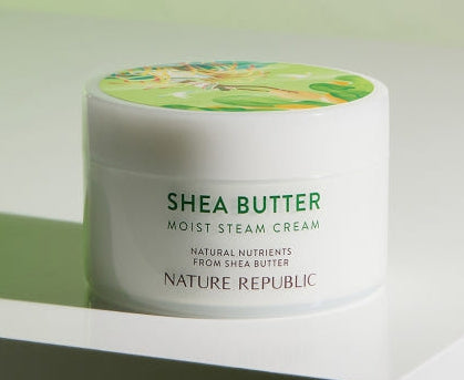 NATURE REPUBLIC Shea Butter Moist Steam Cream for Combination Skin 100ml from Korea by NATURE REPUBLIC