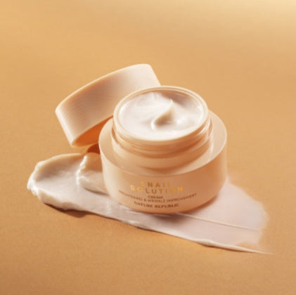 NATURE REPUBLIC Snail Solution Cream 52ml from Korea by NATURE REPUBLIC