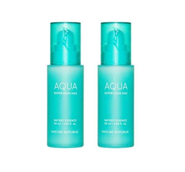 2 x NATURE REPUBLIC Super Aqua Max Essence 50ml from Korea by NATURE REPUBLIC