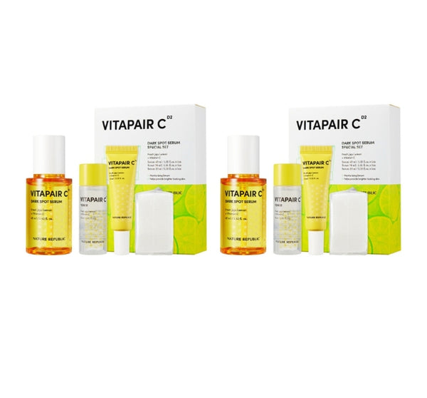 2 x NATURE REPUBLIC Vitapair C Dark Spot Serum Special Set(4 Items) from Korea by NATURE REPUBLIC