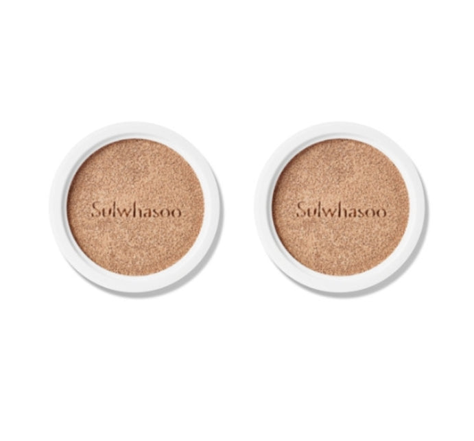 2 x Sulwhasoo Perfecting Cushion Refill 15g, 4 Colours + Sample(1 Item) from Korea by Sulwhasoo