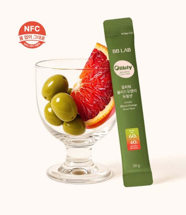 Nutrione BB Lab EVOO Blood Orange Dual Shot (20g x 10 Pouches) from Korea