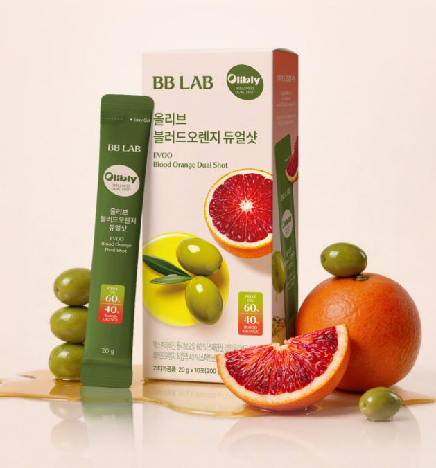 Nutrione BB Lab EVOO Blood Orange Dual Shot (20g x 10 Pouches) from Korea