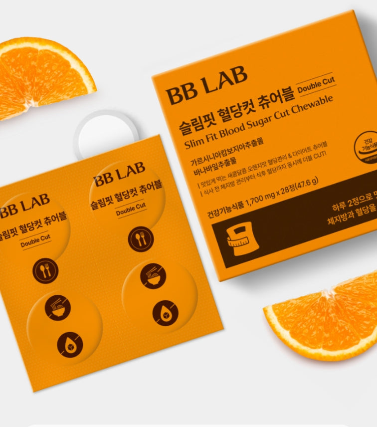 Nutrione BB Lab Slim Fit Blood Sugar Cut Chewable 47.6g (28 Tablets) from Korea