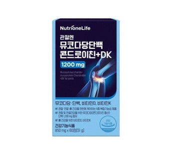 NutrioneLife Mucopolysaccharide-mucoprotein Chondroitin + DK 850mg x 60ea 51g from Korea by Nutrione