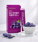 3 x NutrioneLife NFC Haskapberry Juice 100% (8g x 14 pouches) from Korea