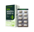 NutrioneLife Pure Vitamin D 3 3000IU 30g (60 Tablets) from Korea