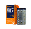 NutrioneLife Vitamin D3 3000IU 6g (60 Capsules) from Korea