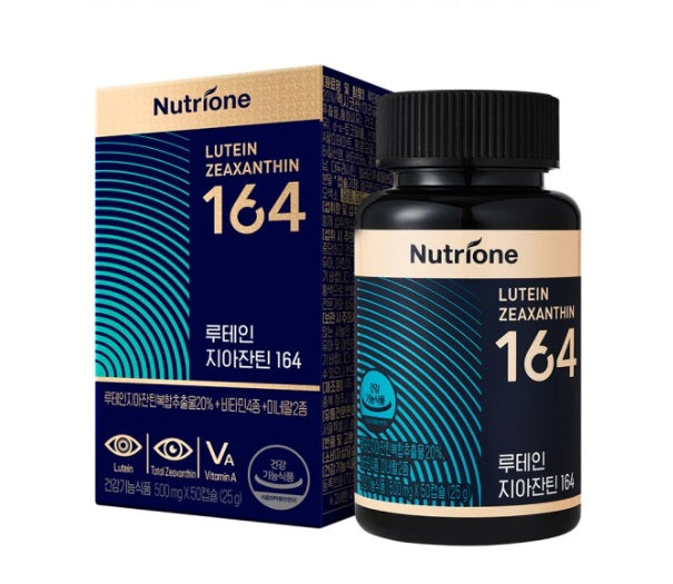 3 x Nutrione Lutein Zeaxanthin 164 (50 כמוסות) מקוריאה