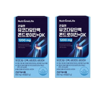 2 x NutrioneLife Mucopolysaccharide-mucoprotein Chondroitin + DK 850mg x 60ea 51g from Korea by Nutrione