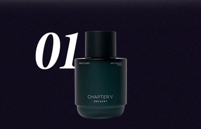 [MEN] ODYSSEY Chapter V Sanctury Skincare Set (4 Items) from Korea by ODYSSEY
