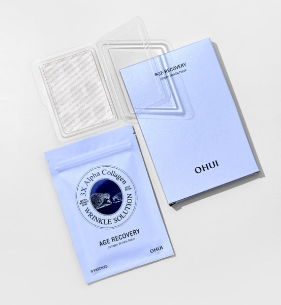 OHUI Age Recovery Collagen Wrinkle Patch – 9 Patches, Anti-Aging Care from Korea by O HUI